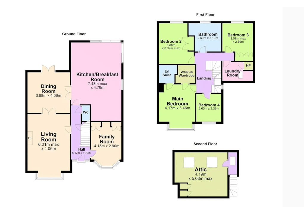 11 Glencairn Glade Leopardstown floor plans