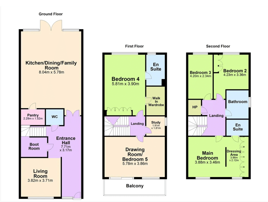 16 The Shore Greystones Wicklow - Floor Plans