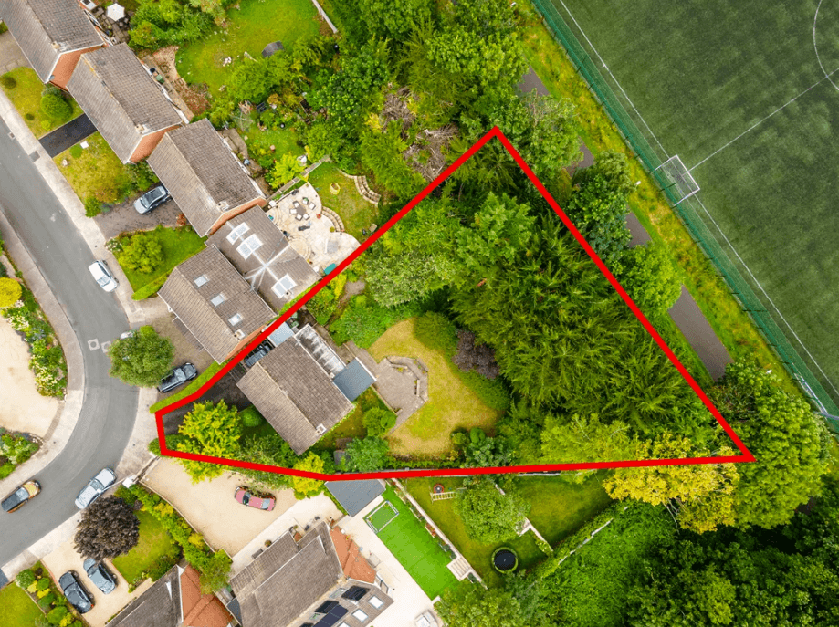 87 Shanganagh Vale Cabinteely - Plot Arial View