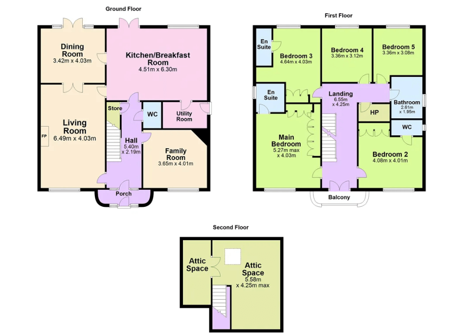 1 Leopardstown Rise Leopardstown Dublin 18 - floor plan ALL