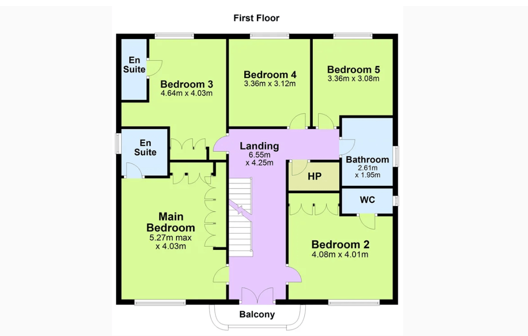 1 Leopardstown Rise Leopardstown Dublin 18 - floor plan first