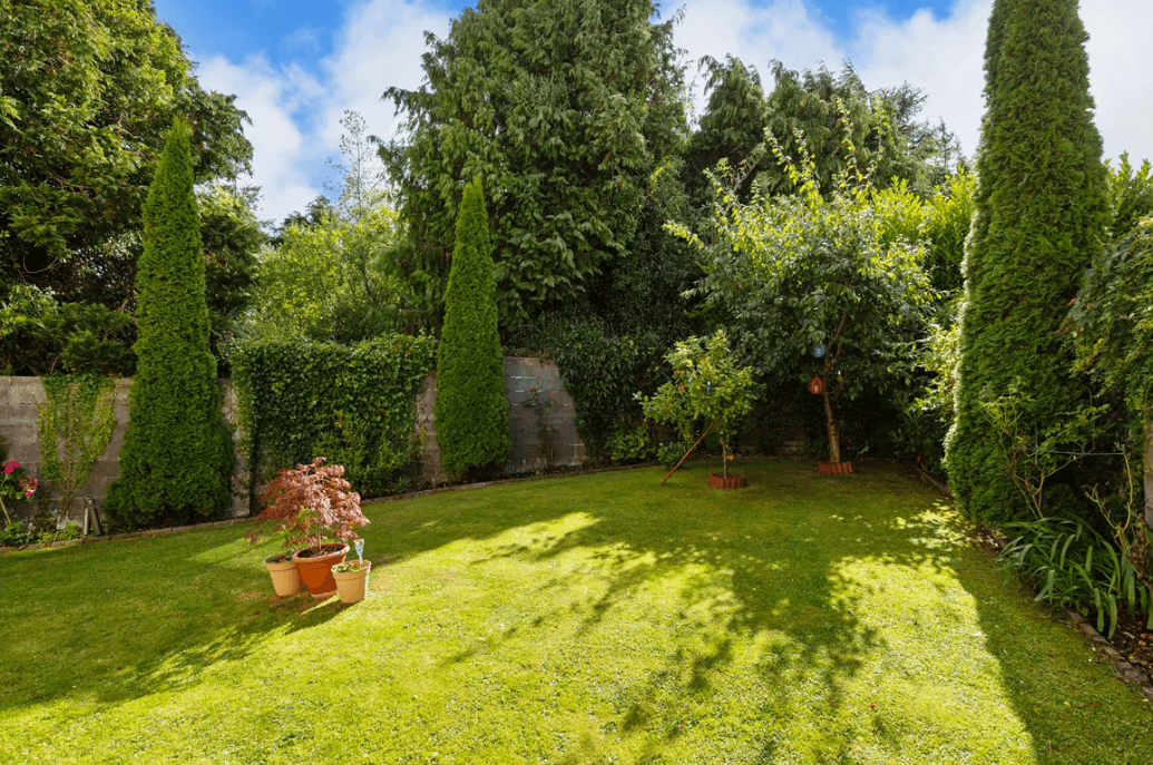 1 Leopardstown Rise Leopardstown Dublin 18 - rear garden corner